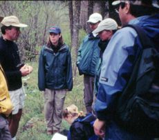 briefing student researchers